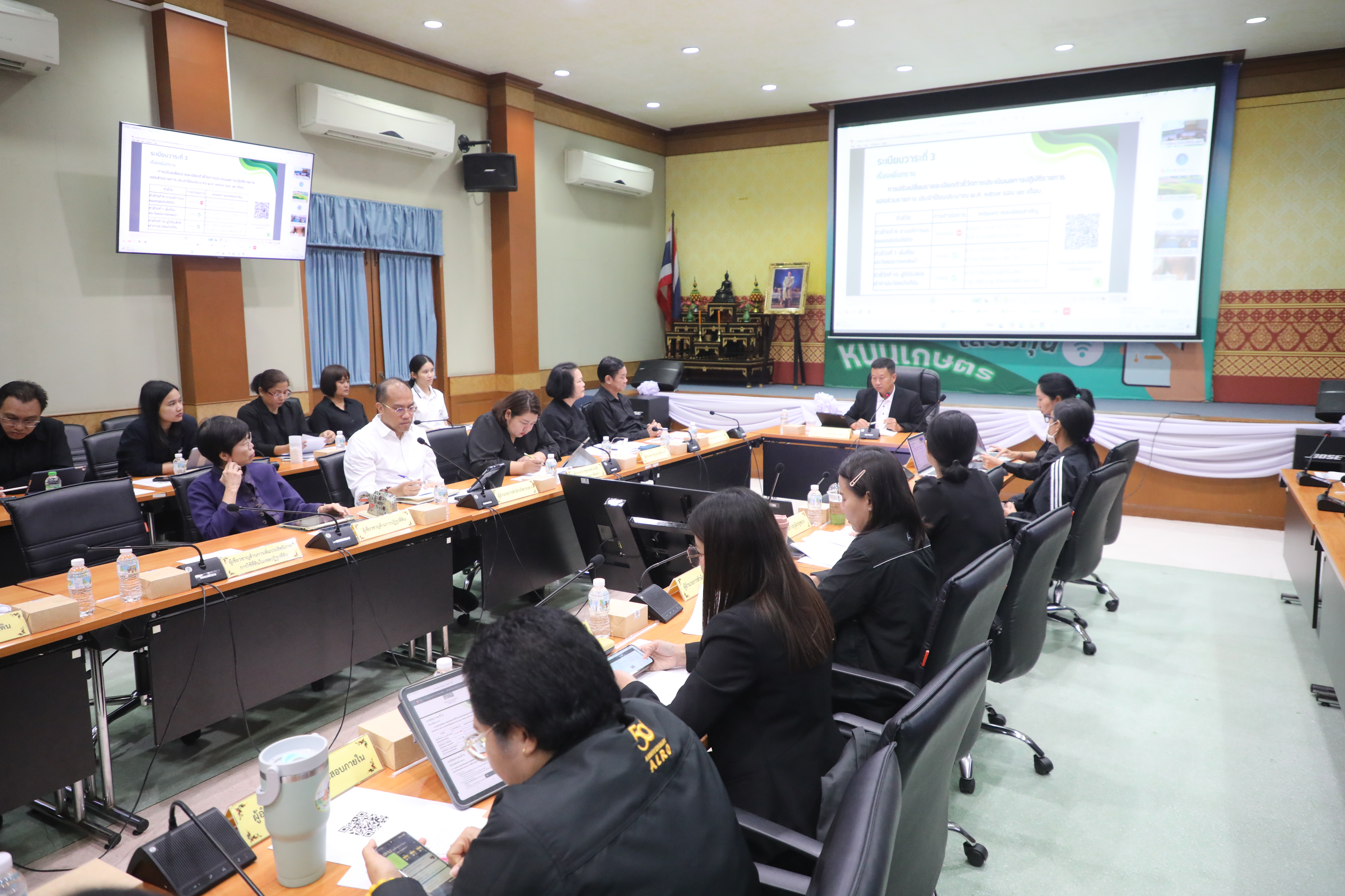 title - ส.ป.ก. ประชุมคณะทำงานกำหนดตัวชี้วัด กำกับและติดตามผลการถ่ายทอดตัวชี้วัดระดับองค์กรสู่ระดับหน่วยงาน (Cascading) ของสำนักงานการปฏิรูปที่ดินเพื่อเกษตรกรรม ครั้งที่ 1/2569